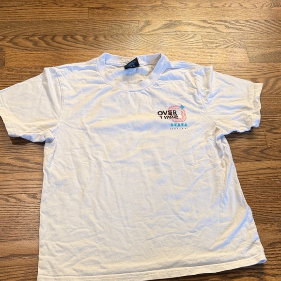 Overtime Other - Overtime Kids White Short Sleeve Tee Size Large